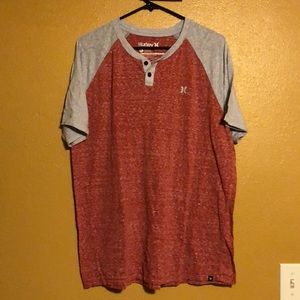Hurley baseball sleeve shirt